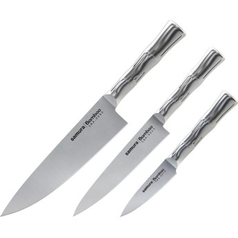 Набор из 3 ножей SAMURA BAMBOO 10, 23, 85, AUS-8
